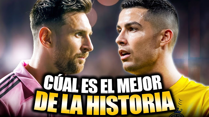 Messi o Cristiano ¿Quién es el verdadero GOAT?