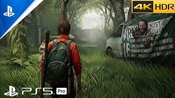 THE LAST OF US LOOKS IMPRESSIVE (PS5 PRO) Realistic Ultra Graphics Gameplay [4K 60FPS HDR]