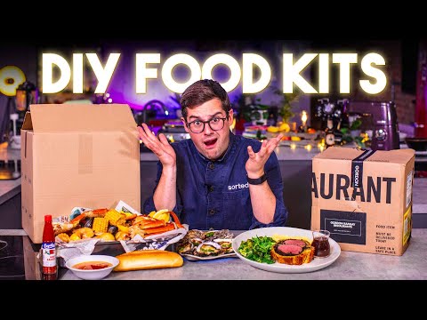 Chef and Normals Review DIY Food Kits Vol.9 (ft. Gordon Ramsay’s Beef Wellington Kit) | SORTEDfood