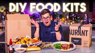Chef and Normals Review DIY Food Kits Vol.9 (ft. Gordon Ramsay’s Beef Wellington Kit) | Sorted Food