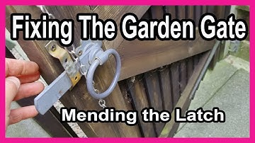 Gate Latch Repair