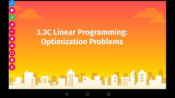 Finite Math 3.3C Linear Programming Word Problems