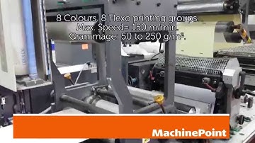 GALLUS EM340 Used Flexo printing presses machines MachinePoint