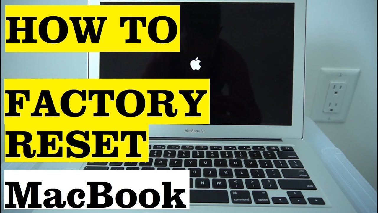 How to Factory Reset MacBook in 27 Minutes! 270271