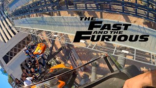 Front Row 4K POV: Fast & Furious Hollywood Drift Full Ride | Universal Studios Hollywood 