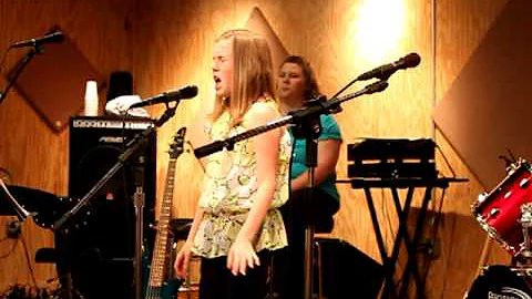 Alli Mathes singing "Better than a Hallelujah" at ...