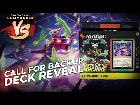 mtg backup commander deck Magic: The Gathering March of The Machine sided token March of the Machine: Call