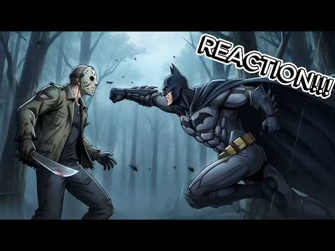 REACTION!!! NERDSCIENCE  BATMAN VS JASON