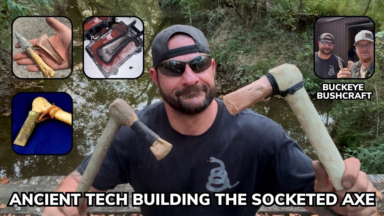 Ancient Technology Casting a Socketed Axe with Corporals Corner