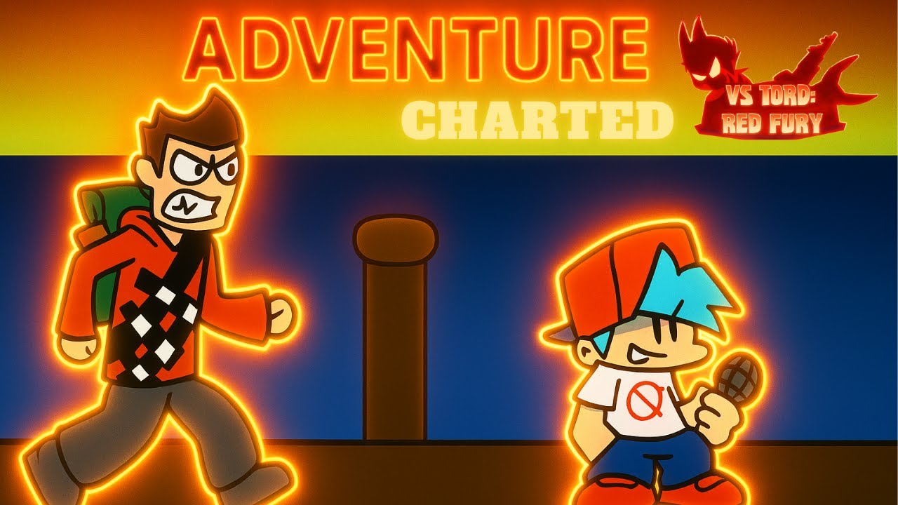 Tord Red Fury: "Adventure" (Fantrack) (Charted) (FNF)