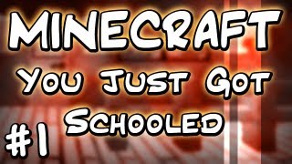 Minecraft Maps You Just Got Schooled Part 1/2 :: Gimme a Parkour Lesson
