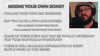 Introduction to Getting Your Song Ready to Mix