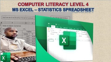 COMPUTER LITERACY LEVEL 4(NCV)- 2025 PART 1 - EXCEL CALCULATIONS - SUM - AVERAGE - MIN - MAX - COUNT