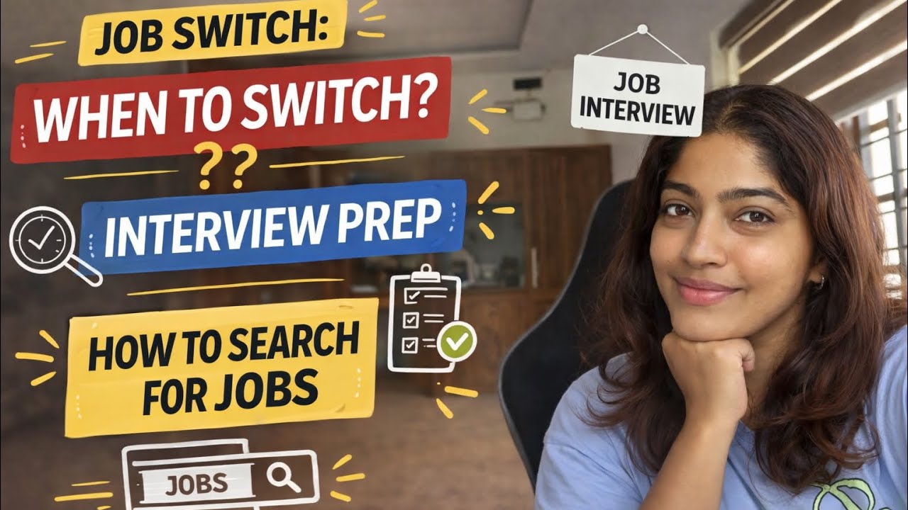 When to Switch Jobs + How to Prepare for Interviews👩🏻‍💻📈📊 - YouTube