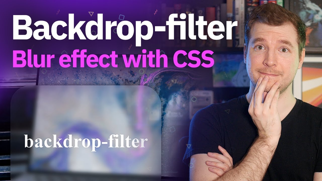 Backdrop Filter CSS Blur - YouTube