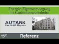 Energie Eigenversorgung im Studentenwohnheim
