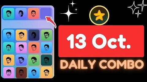 13 October Major Puzzle Durov | Today Major Puzzle Durov Daily Combo