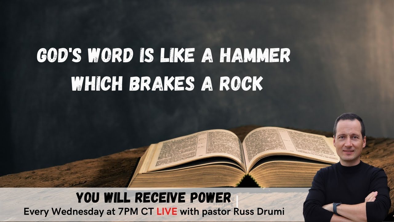 God's word is like a hammer which brakes a rock - YouTube