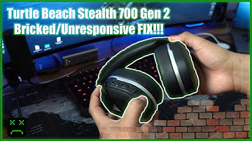 How to FIX bricked/unresponsive Turtle Beach Stealth 700 Gen 2 headset