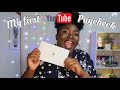 MY FIRST YOUTUBE PAYCHECK 2020+The full monetization process and TIPS FOR GROWING YOUR CHANNEL!