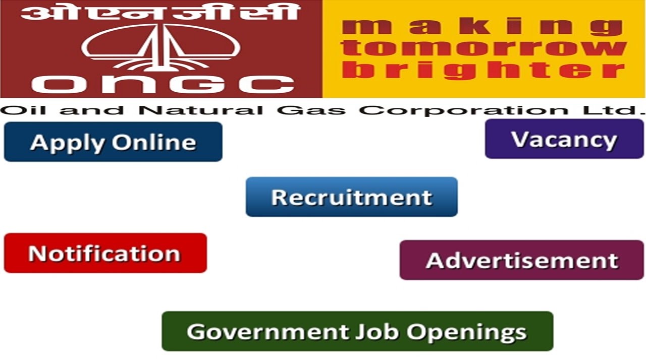 Oil and Natural Gas Corporation Recruitment Apply Online Notifications Careers Vacancy
