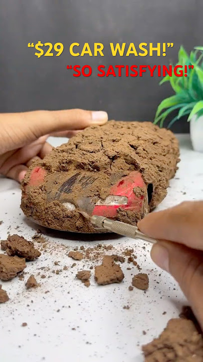 “Roadside Supercar Deep Cleaning in New York for $29 🥰 Satisfying Car Wash ASMR”