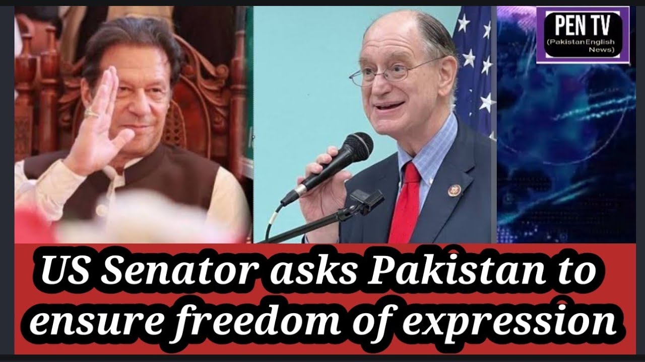 US Senator Asks Pakistan Ensure Freedom Of Expression Us Senetor Imran 