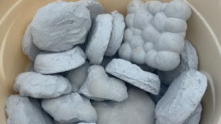 New texture from liquid super soft creamy dry tub crumbling satisfying ASMR video. screenshot 5