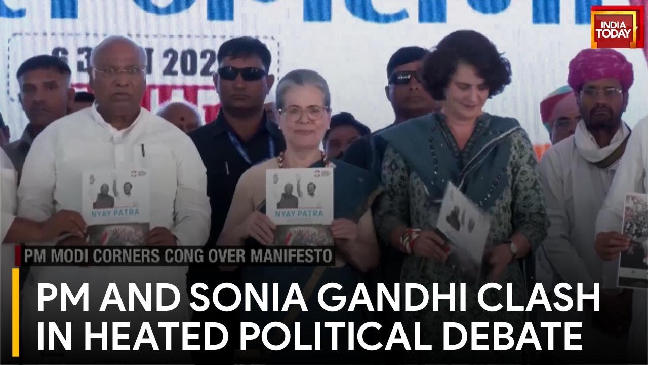 PM Modi Vs Sonia Gandhi: War of Words Escalates Ahead Of 2024 Battle
