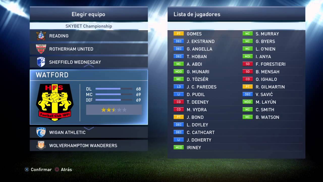 Pes 2015- de segunda inglaterra YouTube