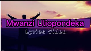 Mwanzi Uliopondeka lyrics Video 🔥 | By Bernard Mukasa|