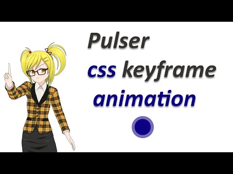Pulser css animation | keyframe pulse animation