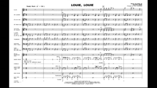 Video thumbnail of "Louie, Louie by Richard Berry/arr. by Paul Lavender"