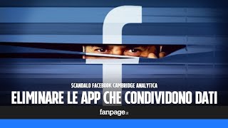 Dopo lo scandalo di Facebook e Cambridge Analitica, è il momento di disconnettere le app
