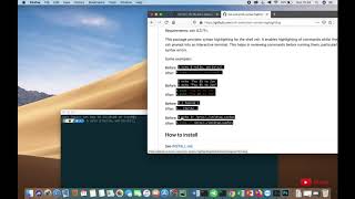 How to install zsh syntax highlighting on Mac OS