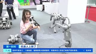 [第一时间]机器人上新了 仿生四足机器人走进家庭和工业领域| 财经风云