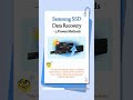 📌 Samsung SSD Data Recovery – 3 Proven Methods#samsung #ssd #datarecovery