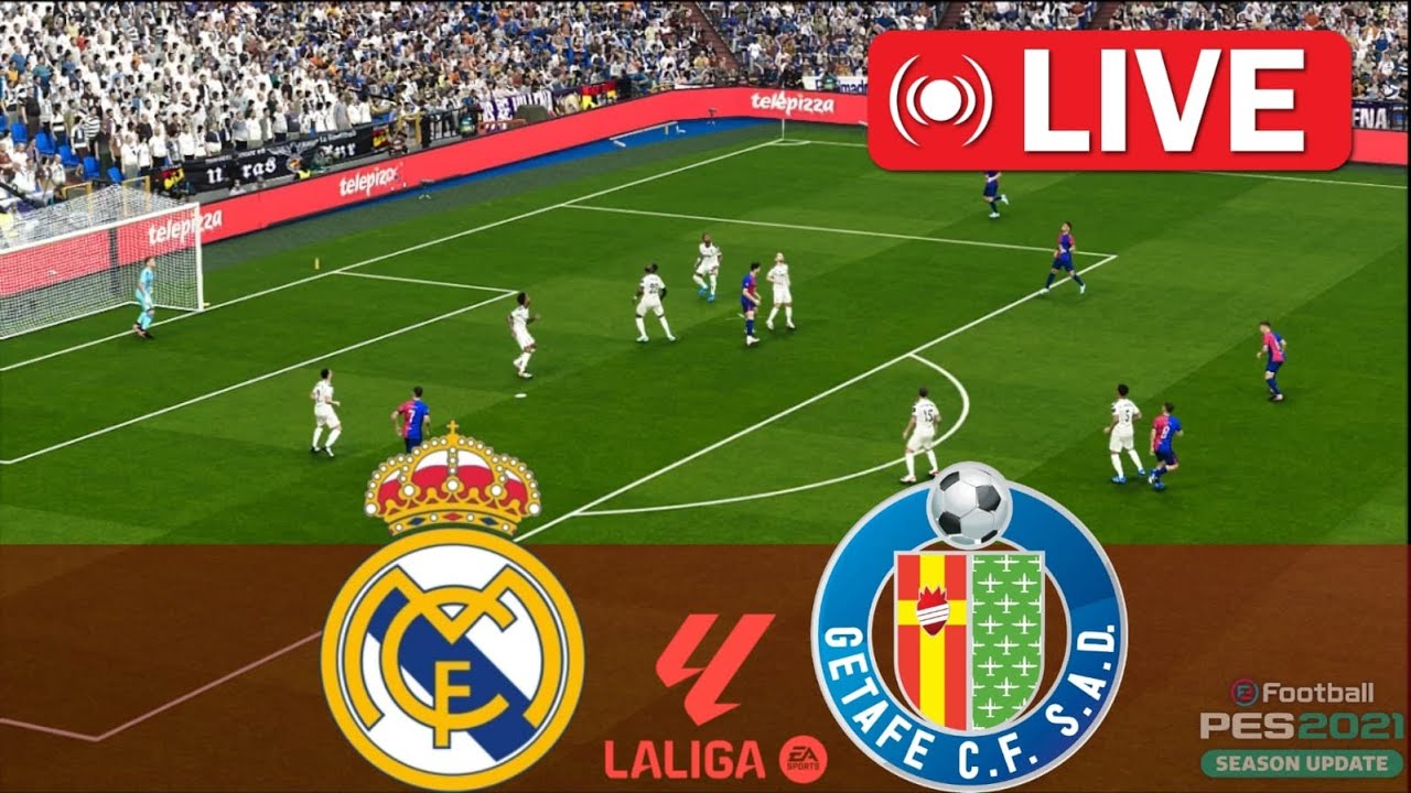 Real Madrid vs Getafe LIVE 🔴 La Liga 2024/25 ⚽ LIVE Match Now - YouTube