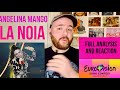 ITALY EUROVISION 2024 Angelina Mango - La Noia FULL ANALYSIS AND REACTION #eurovision