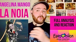 ITALY EUROVISION 2024 Angelina Mango - La Noia FULL ANALYSIS AND REACTION #eurovision