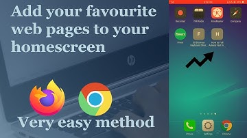 How to create website shortcut in android- add to home screen-website shortcut android