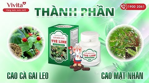 Giải độc gan tuệ linh giá bao nhiêu 1 hộp