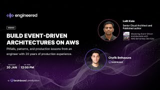 Build event-driven architecture on AWS