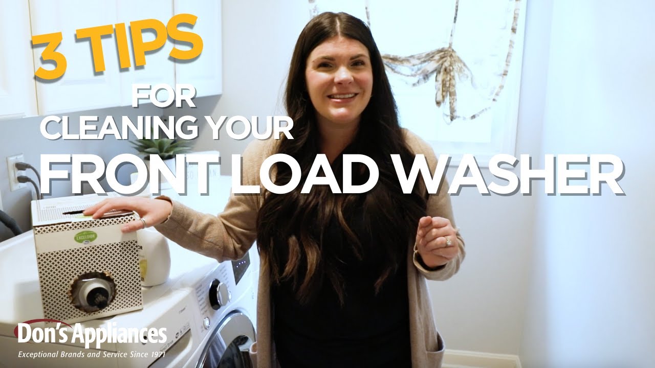 7 Tips on How to Clean a Front Load Washer