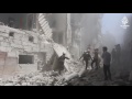 Halep'te Rus bombardımanı: 17 sivil öldü