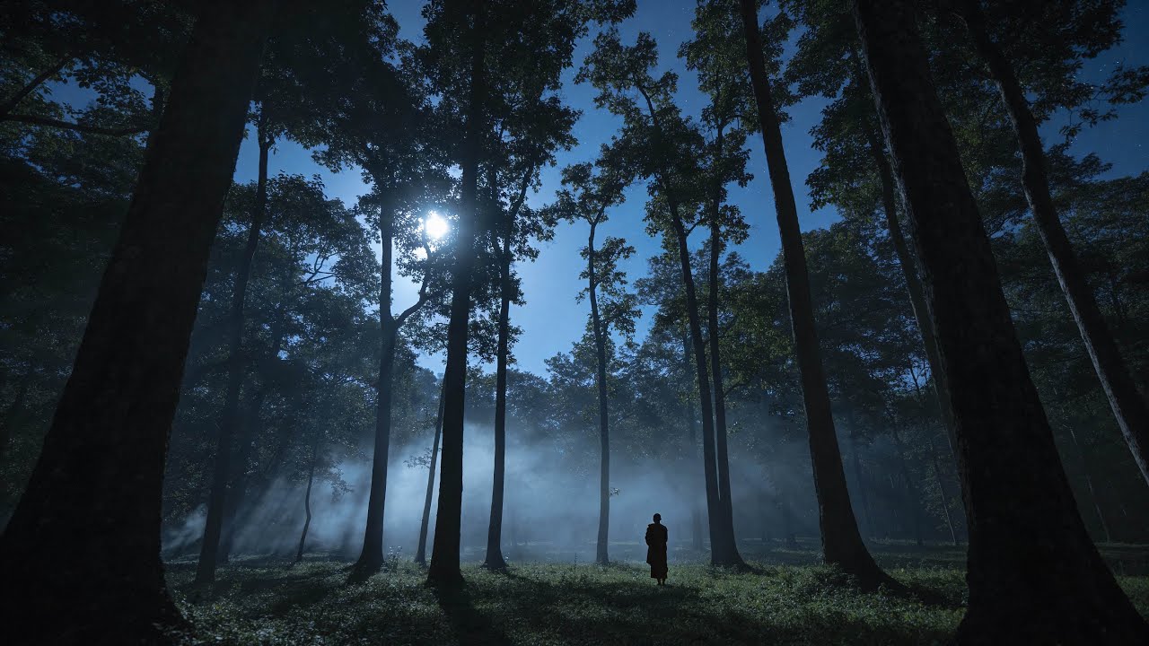 Relaxing Music | Zen Night Forest Under Stars