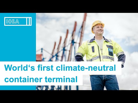 Climate-neutral container terminal: How does it work? | Sustainability | HHLA