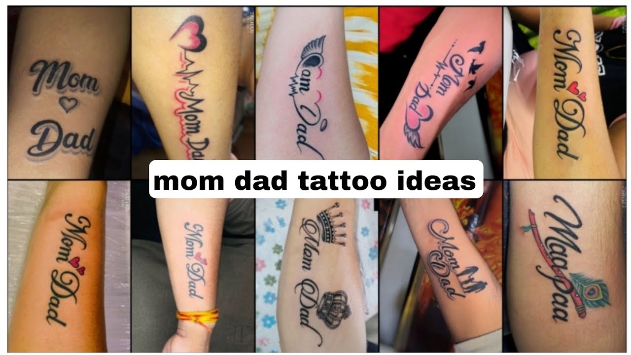 samurai tattoo mehsana on Twitter Mom dad tattoo Tattoo for mom dad mom  dad tattoos mom dad tattoo with infinity httpstcotdoj9LAlgm  Twitter