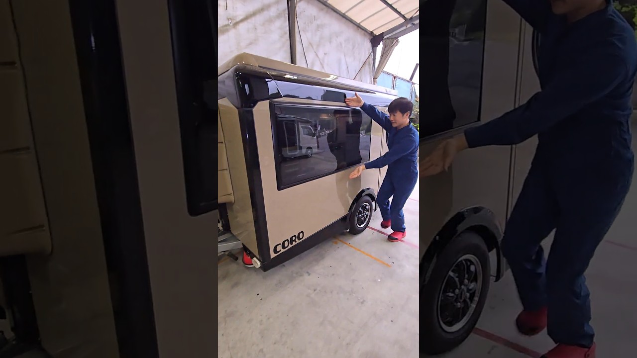 4 People Live in This Tiny Trailer?!