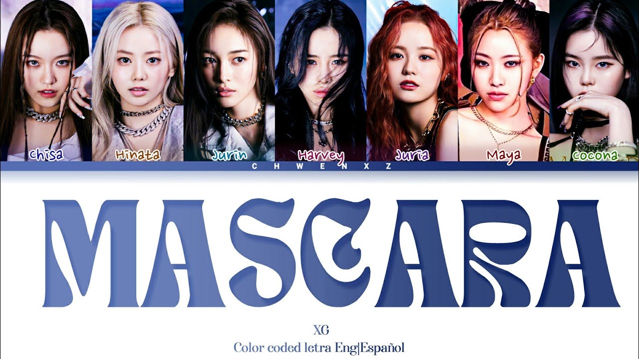 XG MASCARA [Color coded letra "Sub Español" Eng•Esp] YouTube